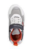 Slazenger KAORU IN Kız Çocuk Sneaker Ayakkabı Gri / Turuncu