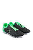 Slazenger HUGO KR Erkek Çocuk Futbol Ayakkabı Siyah / Yeşil