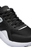 Slazenger ZAVIA IN Erkek Sneaker Ayakkabı Siyah / Beyaz