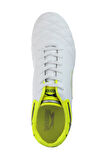 Slazenger HUGO KR Erkek Çocuk Futbol Ayakkabı Beyaz / Sarı