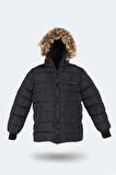 Slazenger CALISTO NEW Unisex Çocuk Mont &amp; Kaban Lacivert