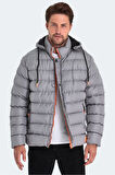Slazenger SALINE Erkek Mont &amp; Kaban Gri