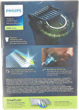 Philips Multigroom Series 9000, 14'ü bir arada sakal düzeltici ve saç kesme makinesi, OneBlade ile, 2 x orijinal bıçak, yüz, baş ve vücut için, 27 uzunluk ayarı (0,2 – 20 mm) (model MG9550/15)
