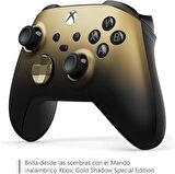 (Outlet, Distribütör Garantili) Microsoft Xbox Wireless Controller Gold Shadow Special Edition, 9. Nesil