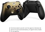 (Outlet, Distribütör Garantili) Microsoft Xbox Wireless Controller Gold Shadow Special Edition, 9. Nesil