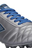 Slazenger HUGO KR Erkek Futbol Ayakkabı Gri / Mavi