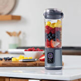 Ninja Blast taşınabilir mikser / blender / Smoothie makinesi, 530 ml bardak, sızdırmaz kapak, güçlü mini blender, kablosuz ve şarj edilebilir, buz ve meyve parçalayabilir, mavi, BC151EUNV