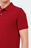 Slazenger VALE KTN Erkek Tişört Bordo