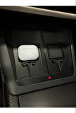 Tesla Model Y Için Airpods Tutucu – 2024 & 2025 Modellerle Uyumlu (2 ADET)(Biyoplastik)