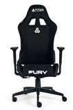Titanseat Fury Black Kumaş Oyuncu Koltuğu