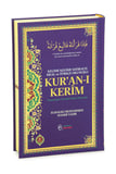 6 Özellikli Satır Arası Kelime Kelime Türkçe Okunuşlu Mealli Kuranı Kerim Orta Boy - Mor