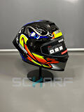 WOSEN Ws-202 Güneş Vizörlü Çene Açılır Kask B1 (Şeffaf Vizörlü)