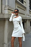 Lilian Cut Out Mini Elbise 2819
