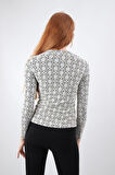 ALEXANDERGARDI DESENLI SLİM FİT SWEATSHIRT (B20-32114)