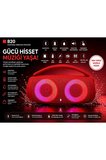 B20 Bluetooth Hoparlör Usb ve Hafıza Kartı Girişli Fm Radyolu Şarjlı Taşınabilir Kablosuz Speaker Mp3 Çalar Tüm Cihazlara Uyumlu