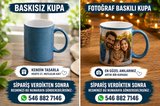 Yeşil Simli Kişiye Özel Baskılı Kupa