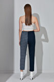 ALEXANDERGARDI ÇİFT RENKLİ BELİ LASTİKLİ PANTOLON (B21-12800)