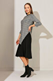 ALEXANDERGARDI GARNİLİ ELBİSE, GRİ (B21-139900)
