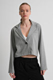 ALEXANDERGARDI Astarsız Crop Blazer Ceket
