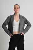 ALEXANDERGARDI Astarsız Crop Blazer Ceket