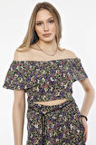 ALEXANDERGARDI VOLANLI CROP TOP (B21-3100)