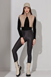 ALEXANDERGARDI CROP KAPİTONE YELEK (B21-909YL)