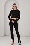 ALEXANDERGARDI İSPANYOL KOL CROP TOP (B22-120UST)