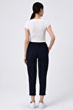 ALEXANDERGARDI BELİ LASTİKLİ ÇİZGİLİ PANTOLON (B22-136A)