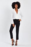 ALEXANDERGARDI ASTARSIZ CROP BLAZER CEKET (B22-21400)