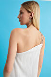 ALEXANDERGARDİ ZİNCİR ASKILI TEK KOL ELBİSE (B22-23600)
