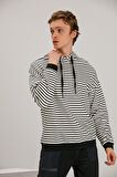 ALEXANDERGARDI ÇİZGİLİ SWEATSHİRT (B22-37300)