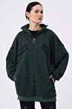 ALEXANDERGARDI SÜS CEPLİ OVERSİZE SWEATSHIRT (B22-398A)