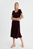 ALEXANDERGARDİ KISA KOLLU SALAŞ ELBİSE (B22-43600)