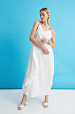 ALEXANDERGARDİ ZİNCİR ASKILI ELBİSE (B22-460A00)