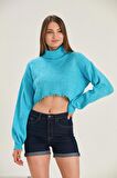 ALEXANDERGARDI BOĞAZLI CROP KAZAK (B22-5752)