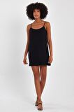ALEXANDERGARDI İNCE ASKILI MİNİ ELBİSE (B23-00128)