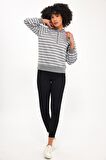 ALEXANDERGARDI DÜĞMELİ REGLAN KOL SWEATSHİRT (B23-00164)