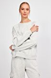 ALEXANDERGARDI REGLAN KOL ŞARDONLU COMFORT FİT SWEATSHİRT (B23-00166)