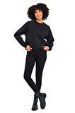 ALEXANDERGARDI REGLAN KOL ŞARDONLU COMFORT FİT SWEATSHİRT (B23-00166)