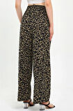 ALEXANDERGARDI BELİ LASTİKLİ DESENLİ PALAZZO PANTOLON (B23-0043)