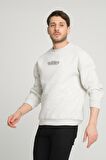 ALEXANDERGARDI İÇİ POLARLI BASKI DETAYLI SWEATSHIRT(B23-37401)