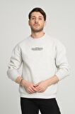 ALEXANDERGARDI İÇİ POLARLI BASKI DETAYLI SWEATSHIRT(B23-37401)