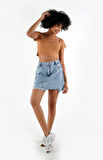 ALEXANDERGARDI QUEEN ANNE YAKA CROP BLUZ (B24-00217)