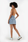 ALEXANDERGARDI QUEEN ANNE YAKA CROP BLUZ (B24-00217)