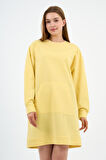 Kadın Kanguru Cepli Oversize Tunik (B24-00225)