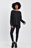 ALEXANDERGARDI YAKASI BİYELİ İNCE TRİKO BLUZ(B24-36800)
