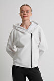 ALEXANDERGARDI Yandan Fermuarlı Kapüşonlu Sweatshirt