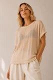 Açık Örgü Oversize Bluz