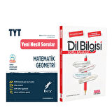 Birey TYT Matematik Geometri Yeni Nesil Sorular ve AKM Dil Bilgisi Soru Bankası Seti 2 Kitap