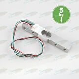 YZC-131 5Kg Ağırlık Sensörü (Elektronik Tartı için) + Kablolar Standart